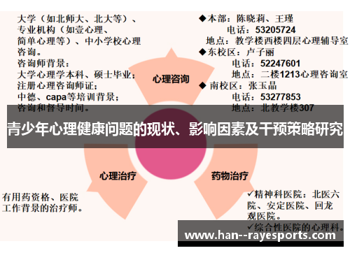 青少年心理健康问题的现状、影响因素及干预策略研究